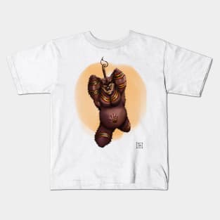 Combat Wombat - Cute Australian Animal Art Kids T-Shirt